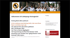 Desktop Screenshot of kickingbulls.se